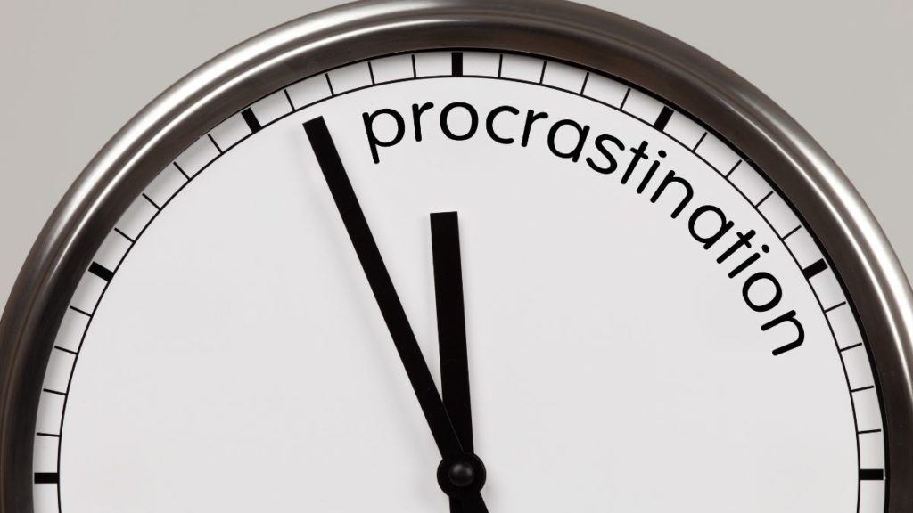 Procrastination In Voiceover